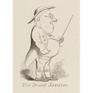 Figure 2: George Cruikshank, 'The Tyrant Sowster', Bentley's Miscellany (1838) © Victoria and Albert Museum